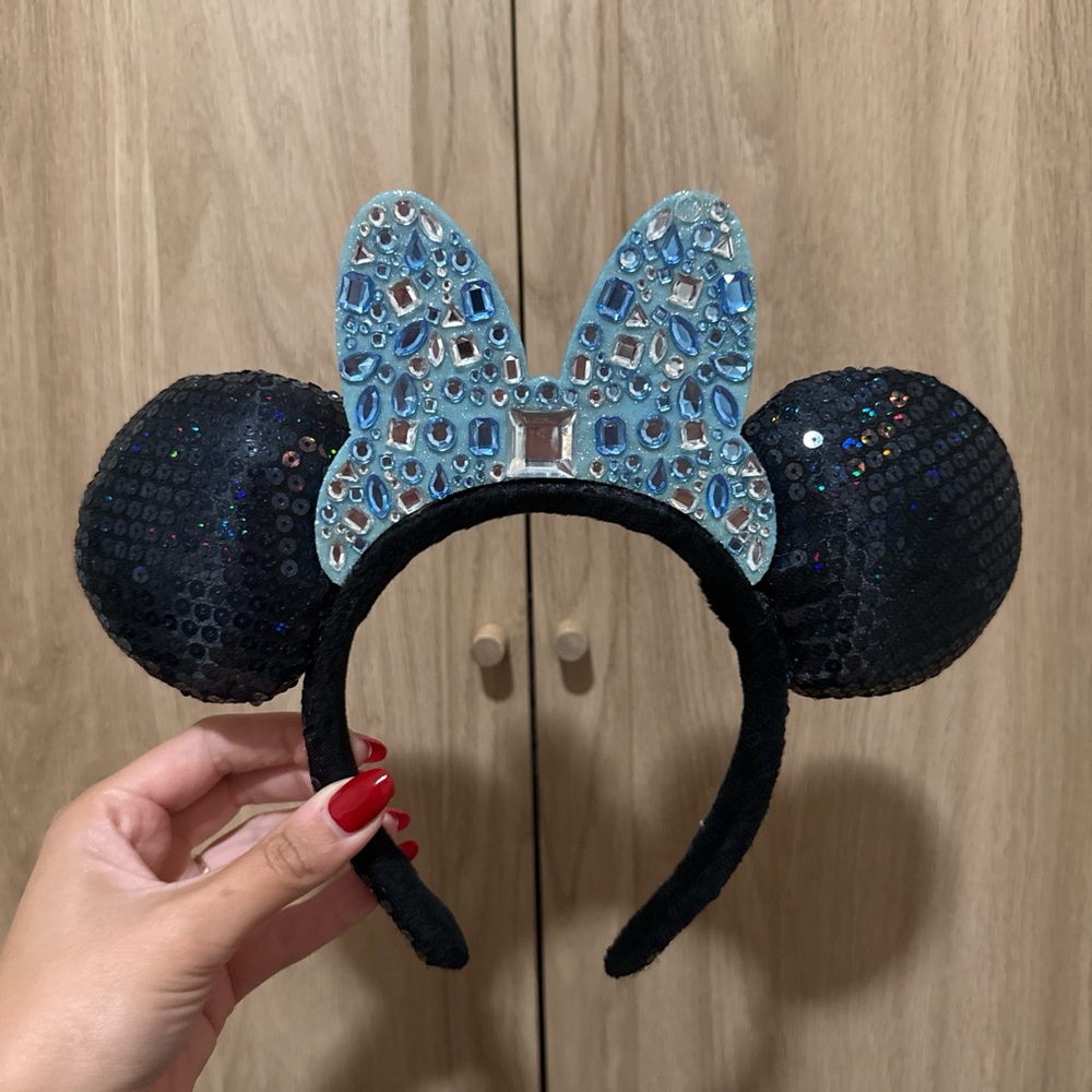 Disneyland 60th Anniversary  Minnie Mouse Ears Headband